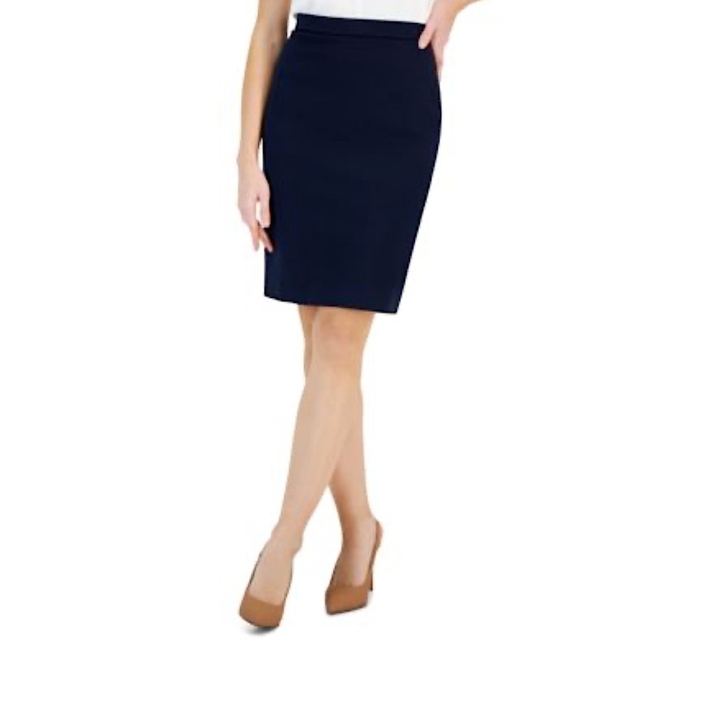 ❤️ 🆕 MAry McFADDEN Elegant Black Skirt Size 14
